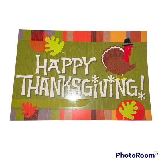 Hallmark Halloween Thanksgiving Cards 6 ct Boo Ghost Turkey Skull Spider Gourds - Picture 4 of 8